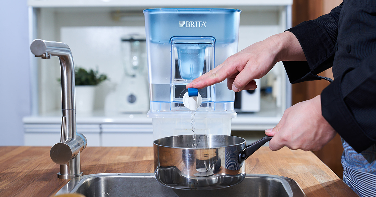 ブリタ タンク型浄水器 フロー | BRITA®